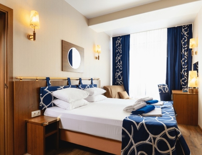 Два 1-комнатных 2-мест. «Совмещенный» (корп.8) - Санаторий «Алушта»