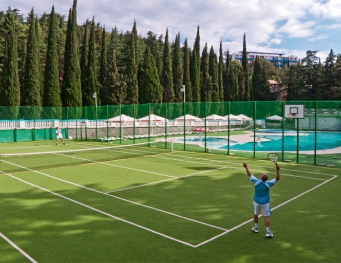 Площадка для тенниса - Санаторий «Алушта»