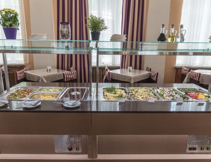 Обеденный зал - Санаторий «Алушта»